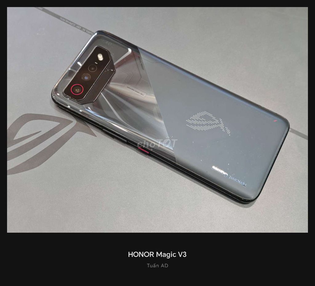 ROG Phone 7 Đen gl. Mua bán Điện thoại tại Quận Gò Vấp Tp Hồ Chí Minh được đăng bởi mai chi hình 1