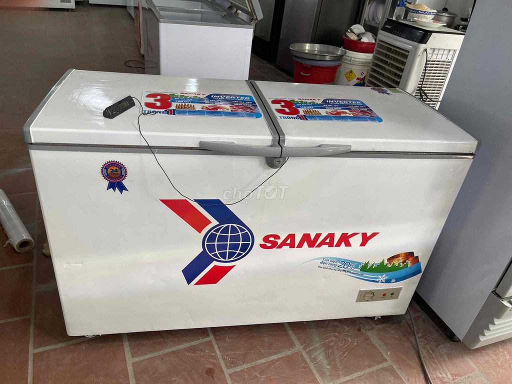 Tủ đông Sanaky 400 lít Trắng. Mua bán Tủ lạnh tại Quận Tân Phú Tp Hồ Chí Minh được đăng bởi cửa hàng thanh lý đồ cũ hình 1