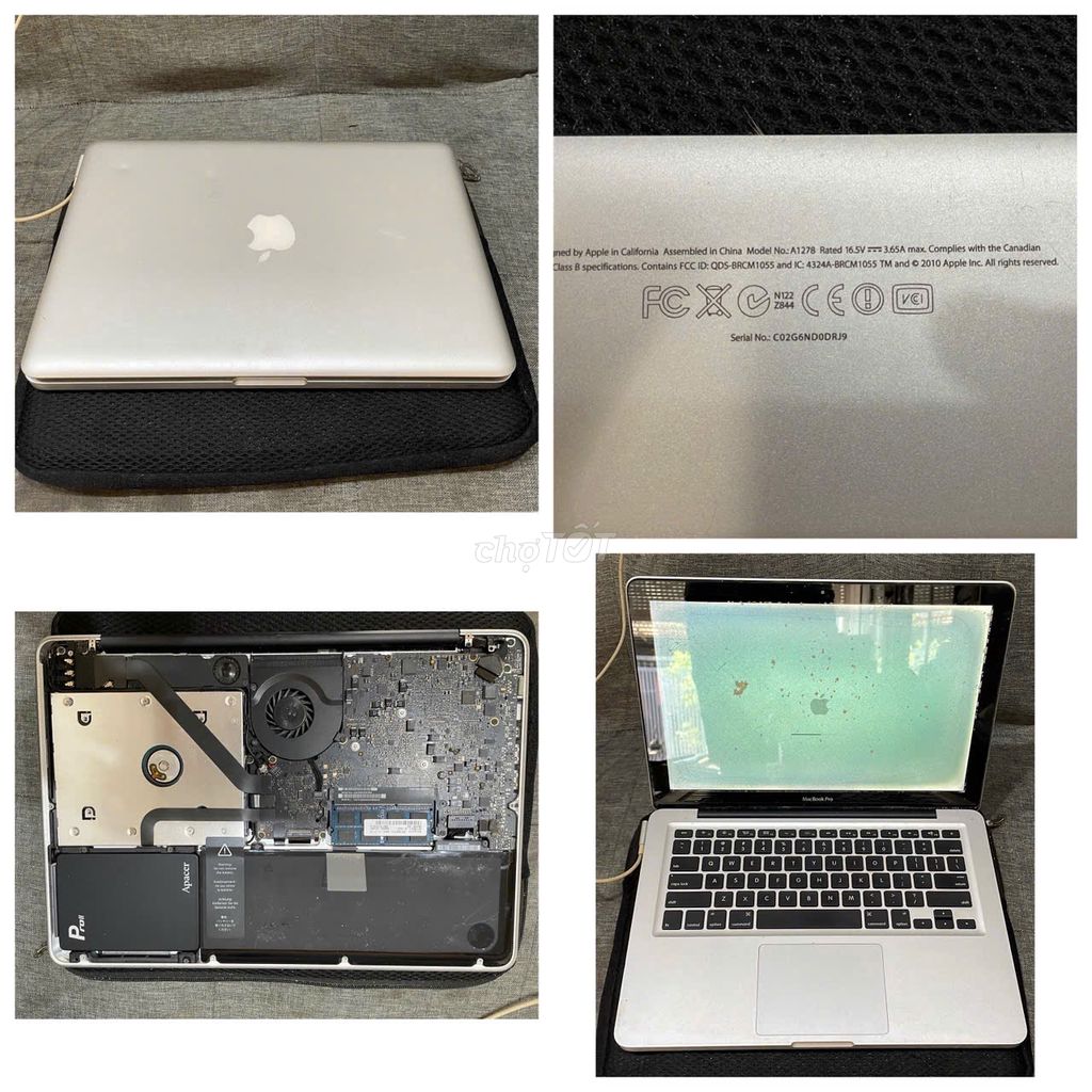 MacBook Pro A1278 900k. Mua bán Laptop tại Thành phố Biên Hòa Đồng Nai được đăng bởi Thanh lý lô hình 1