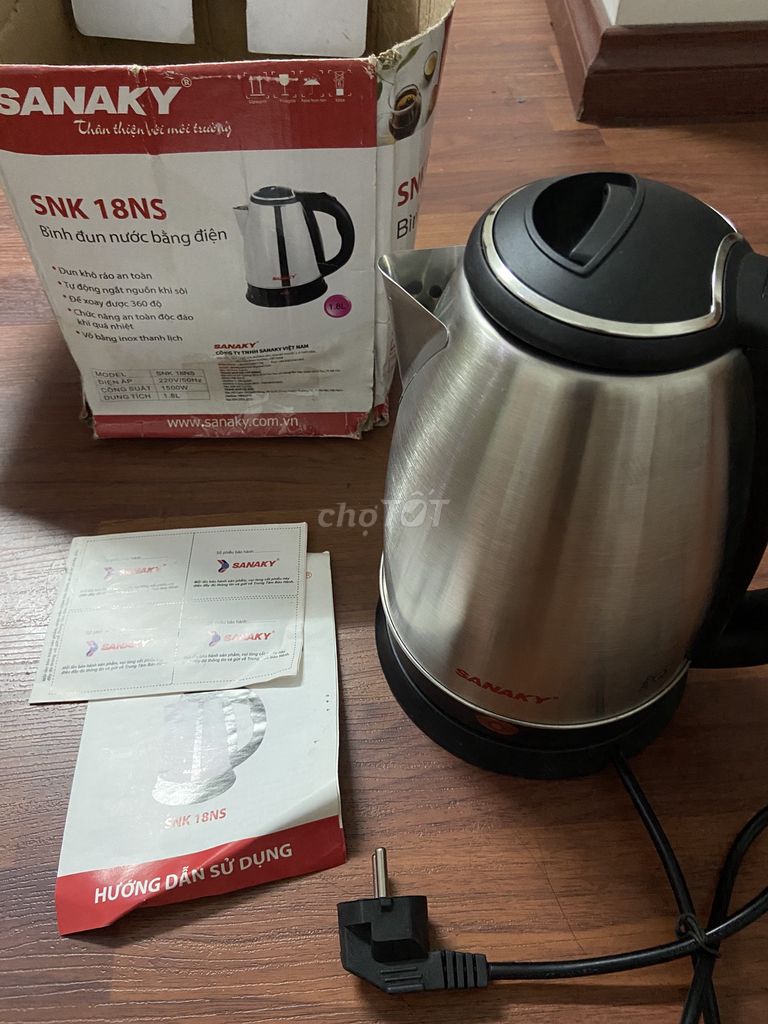 Ấm đun nước SANAKY SNK 18NS. Mua bán Bếp, lò, đồ điện nhà bếp tại Quận Tân Bình Tp Hồ Chí Minh được đăng bởi Trung hình 1
