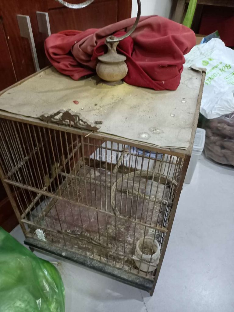 Lồng chim gỗ đã sử dụng. Mua bán Phụ kiện, Thức ăn, Dịch vụ tại Quận Thanh Xuân Hà Nội được đăng bởi Tuân hình 1