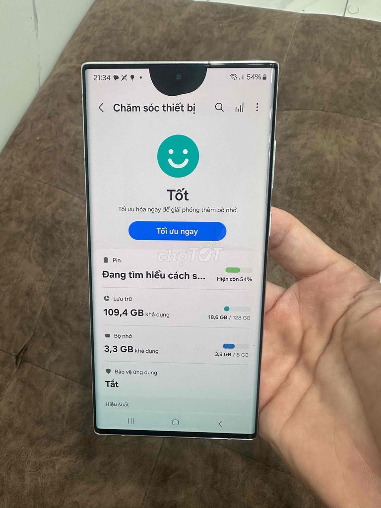 Samsung S22 Ultra 128GB Trắng Like New. Mua bán Điện thoại tại Quận Đống Đa Hà Nội được đăng bởi Đạt Lê hình 1