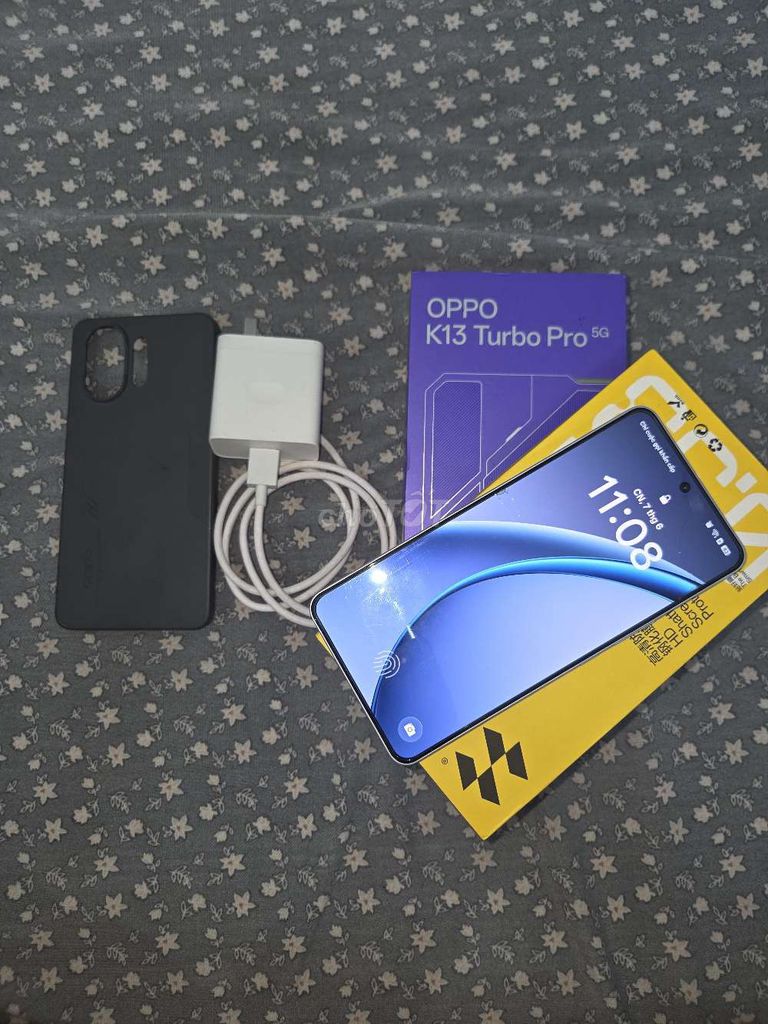 Oppo K13 Turbo Pro 5G 256GB Bạc. Mua bán Điện thoại tại Thành phố Thủ Dầu Một Bình Dương được đăng bởi Nguyễn Quốc An hình 1