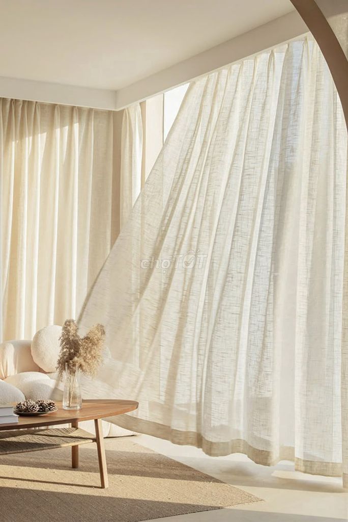 Rèm cửa linen cao cấp nhập khẩu Pháp