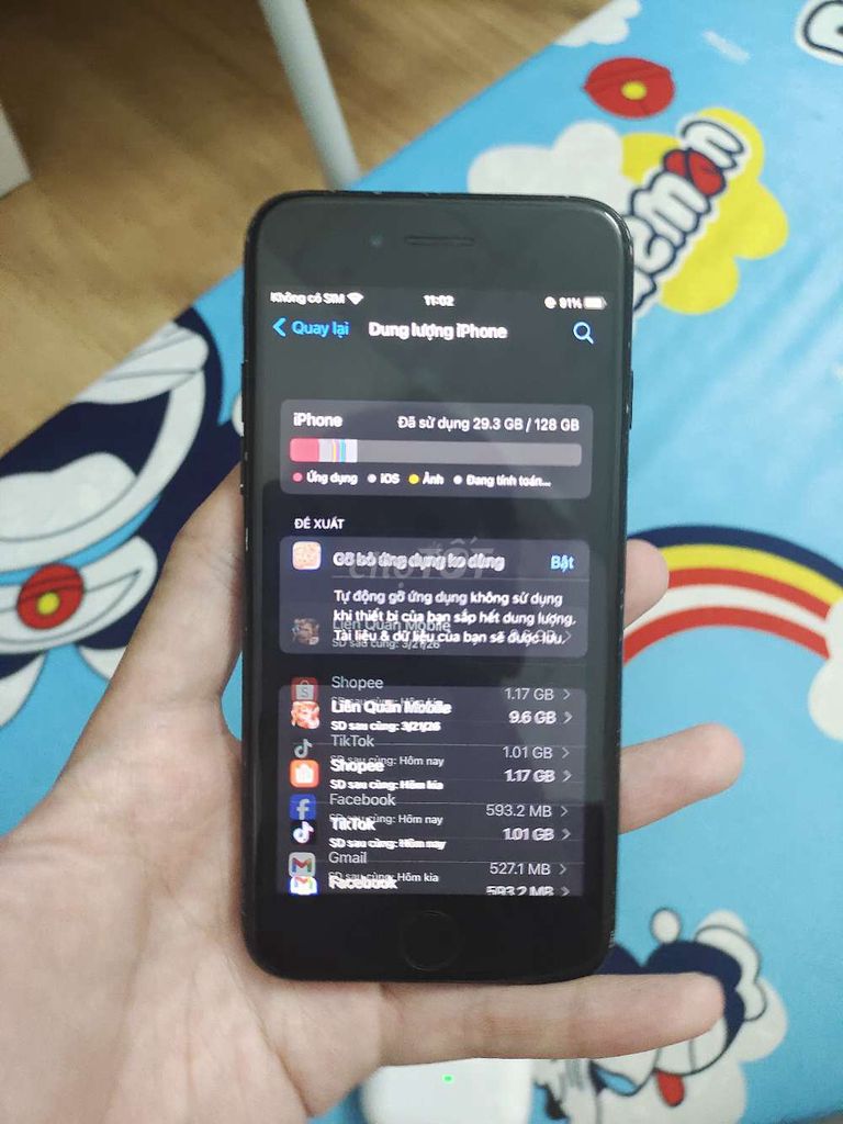 Apple iPhone 7 128GB Đen. Mua bán Điện thoại tại Quận Cái Răng Cần Thơ được đăng bởi Hải Phạm hình 1