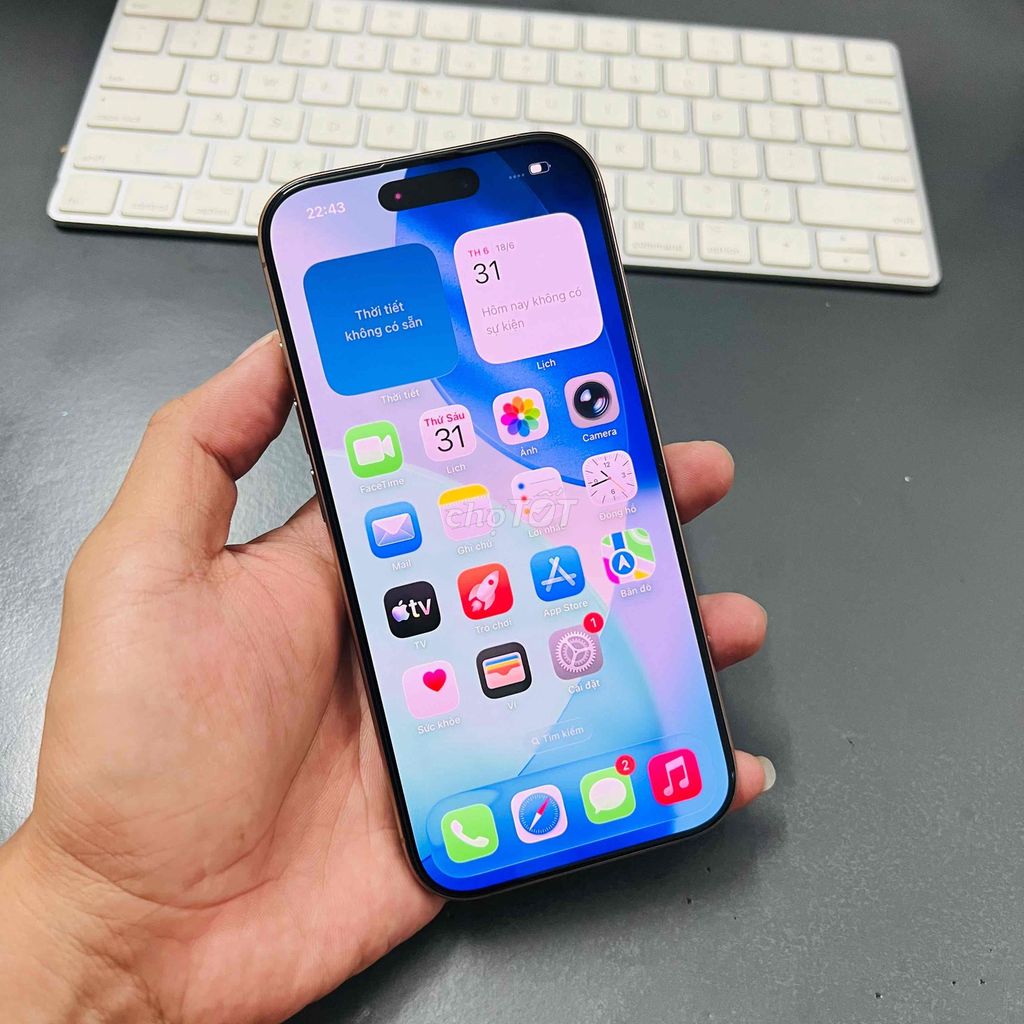 🆘iPhone 16 Pro 256GB Sa mạc keng pinzin 100%. Mua bán Điện thoại tại Quận Ninh Kiều Cần Thơ được đăng bởi Trường Mobile hình 1