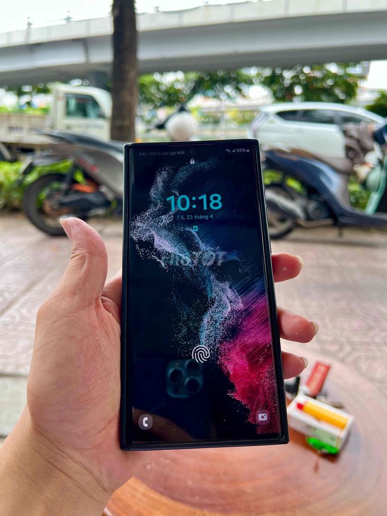 Samsung S22 Ultra 512GB Đỏ rượu Mỹ. Mua bán Điện thoại tại Quận 4 Tp Hồ Chí Minh được đăng bởi Bích Thi hình 1