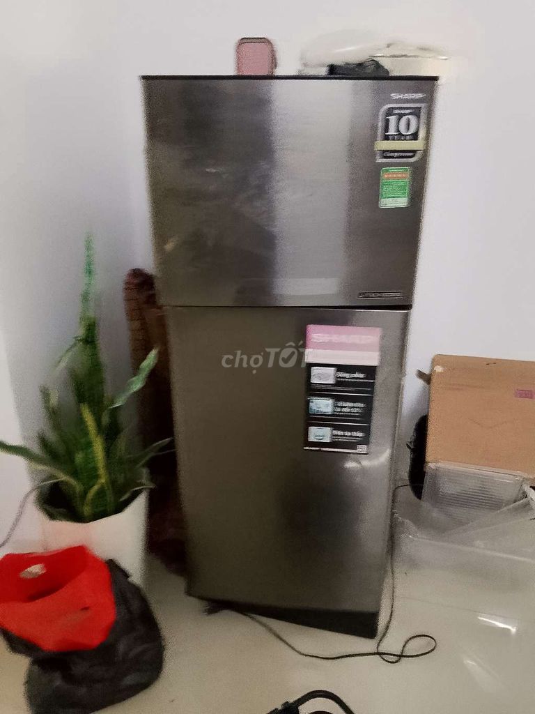 Tủ lạnh Sharp Xám Inverter . Mua bán Tủ lạnh tại Quận Bình Tân Tp Hồ Chí Minh được đăng bởi Txnt  hình 1