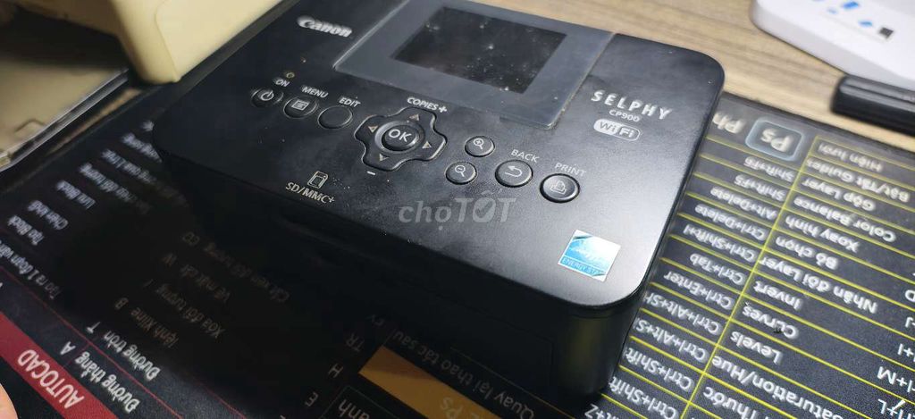Máy in ảnh Canon Selphy CP900 Đen. Mua bán Đồ dùng văn phòng tại Huyện Yên Lạc Vĩnh Phúc được đăng bởi tu tu hình 1