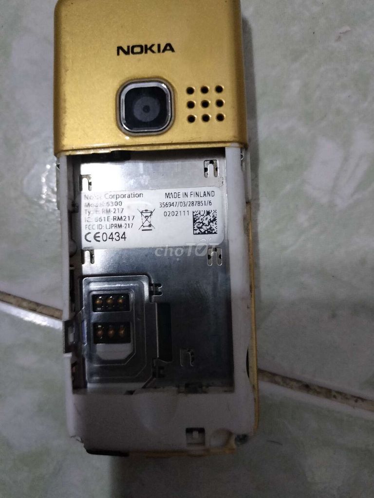 Nokia 6300 Sapphire Vàng. Mua bán Điện thoại tại Quận 7 Tp Hồ Chí Minh được đăng bởi Thắng hình 1
