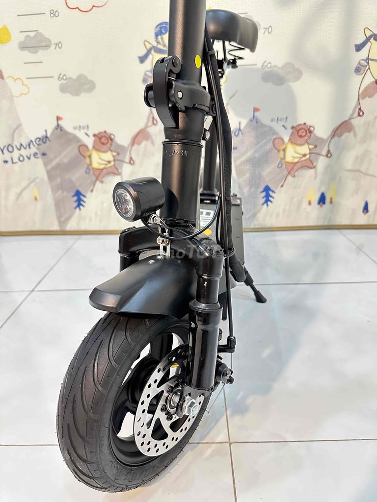 Xe điện scooter gấp gọn Sunra 36V400W 10.4Ah