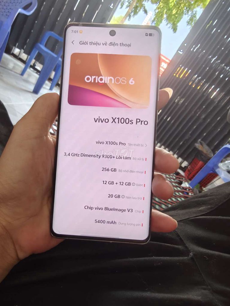 Vivo X100s Pro nứt nhẹ lưng , dán full. Mua bán Điện thoại tại Thành phố Bến Tre Bến Tre được đăng bởi Từ Tuấn Bến Tre hình 1
