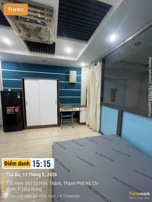 phòng 5tr full nội thất như hình Q.10 gần ĐH Y Dược ĐH Bách Khoa -UEH