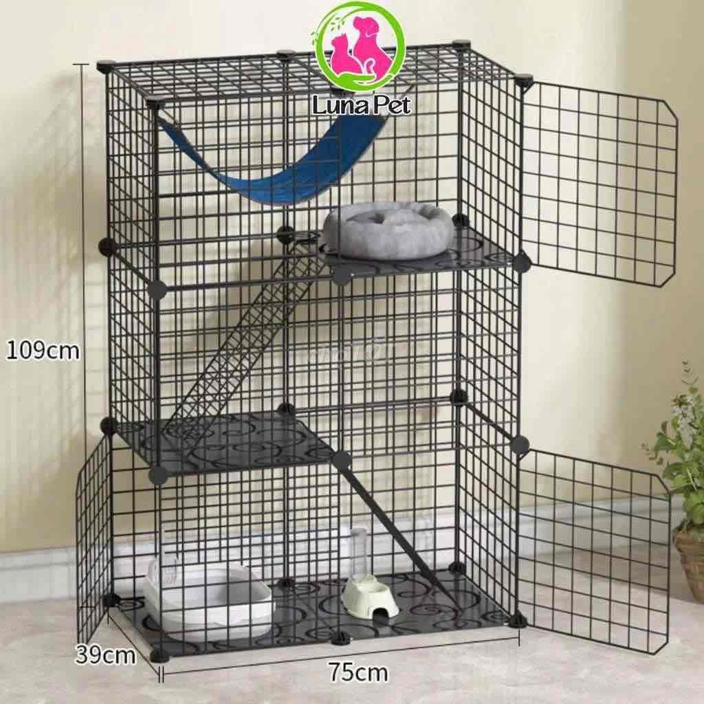 Chuồng lắp ráp Thép sơn tĩnh điện Trắng. Mua bán Phụ kiện, Thức ăn, Dịch vụ tại Quận Gò Vấp Tp Hồ Chí Minh được đăng bởi ngọc huy hình 1