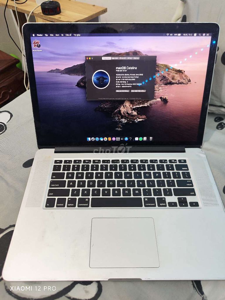 Apple MacBook Pro Retina i7 15.4 inch 8GB/SSD. Mua bán Laptop tại Quận Long Biên Hà Nội được đăng bởi triệu thanh hiếu hình 1