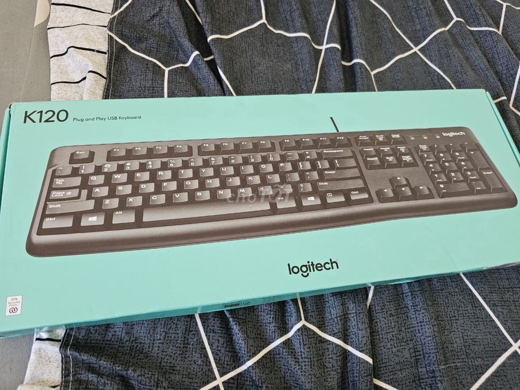 Bàn phím máy tính Logitech K120 - Dùng 1 lần