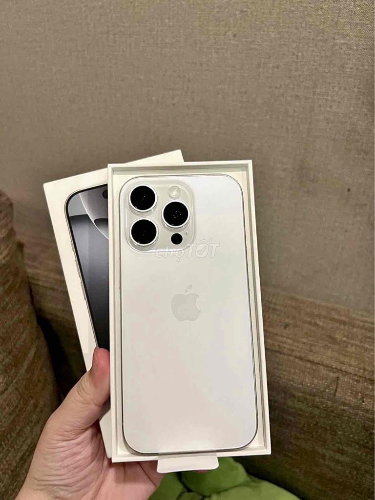 iPhone 16 Pro 128GB Trắng FULLBOX BH APPLE 12/2025. Mua bán Điện thoại tại Quận 10 Tp Hồ Chí Minh được đăng bởi iStockHCM hình 1