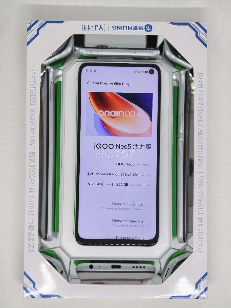 iQOO Neo 5 Lite 8GB 256GB Trắng, có ship. Mua bán Điện thoại tại Quận Thanh Xuân Hà Nội được đăng bởi Đỗ Mạnh Nhuận hình 1