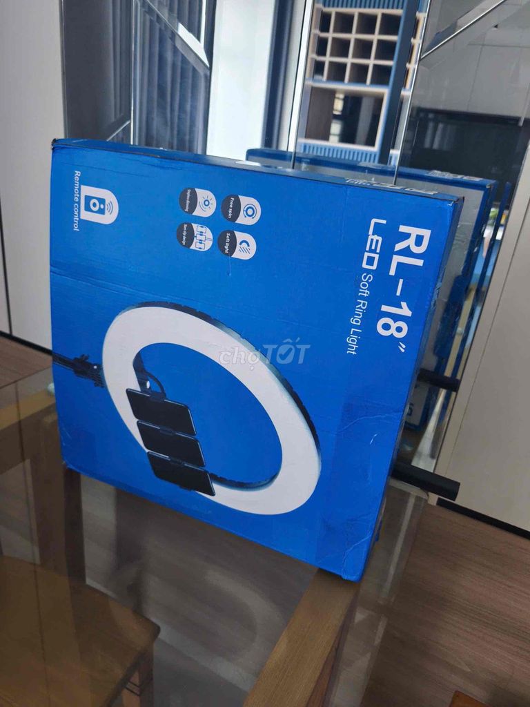 Đèn livestream RL-18 LED điều khiển từ xa. Mua bán Đèn tại Quận 7 Tp Hồ Chí Minh được đăng bởi Mai Hạnh hình 1