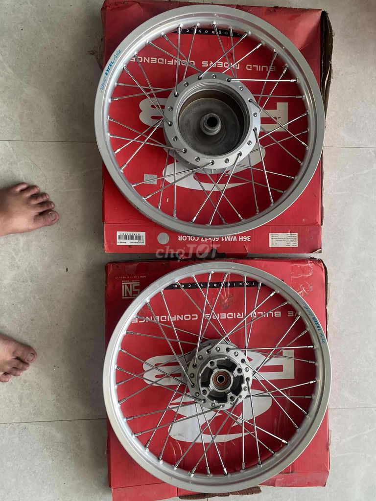 Cặp niềng excel. Mua bán Phụ tùng xe tại Huyện An Biên Kiên Giang được đăng bởi ae cần alo hình 1