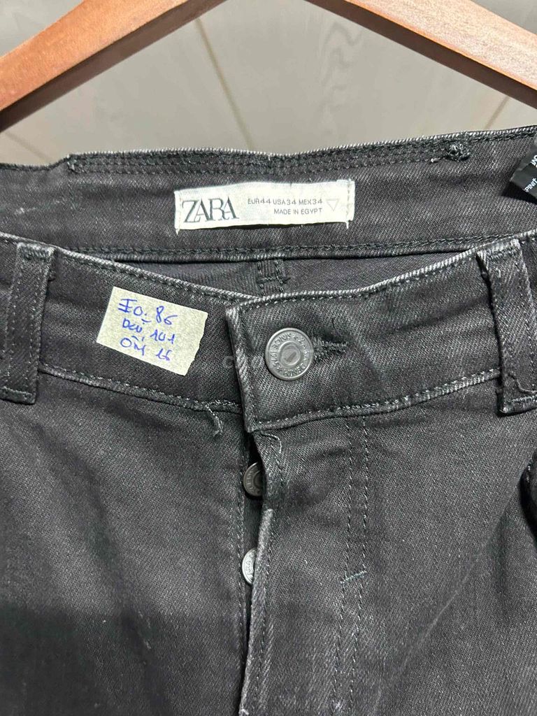 Quần jean ZARA nam Denim EUR 44. Mua bán Quần áo tại Quận Gò Vấp Tp Hồ Chí Minh được đăng bởi ĐỒ SI HIỆU CHÍNH HÃNG hình 1
