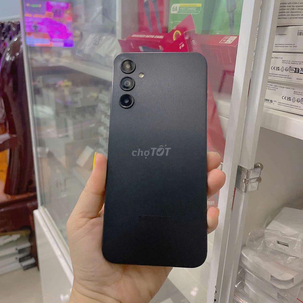 Samsung Galaxy A14 128GB Đen. Mua bán Điện thoại tại Quận Bình Tân Tp Hồ Chí Minh được đăng bởi Smart O84va 32445bon tam hình 1