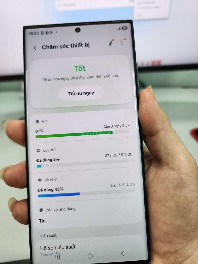 Samsung S23 Ultra 512GB Đen Mỹ. Mua bán Điện thoại tại Quận Hoàng Mai Hà Nội được đăng bởi Quang Huy hình 1