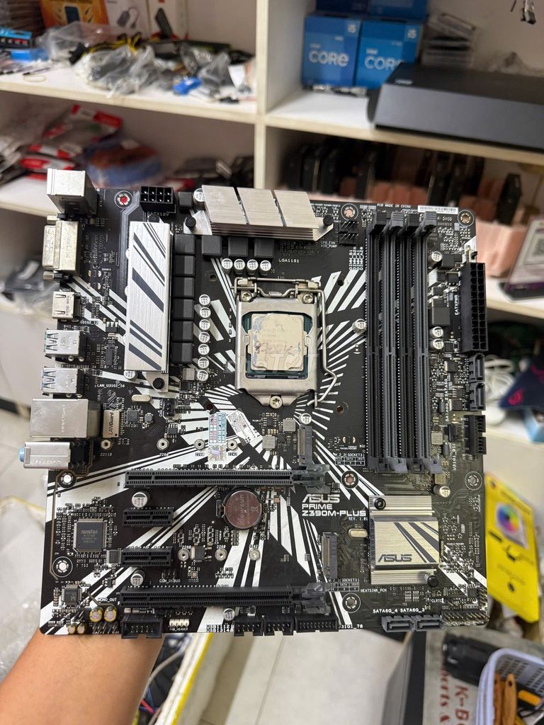 Bo mạch chủ ASUS PRIME Z390M-PLUS Đen. Mua bán Linh kiện (RAM, Card...) tại Thành phố Thủ Đức Tp Hồ Chí Minh được đăng bởi Lê Cương hình 1