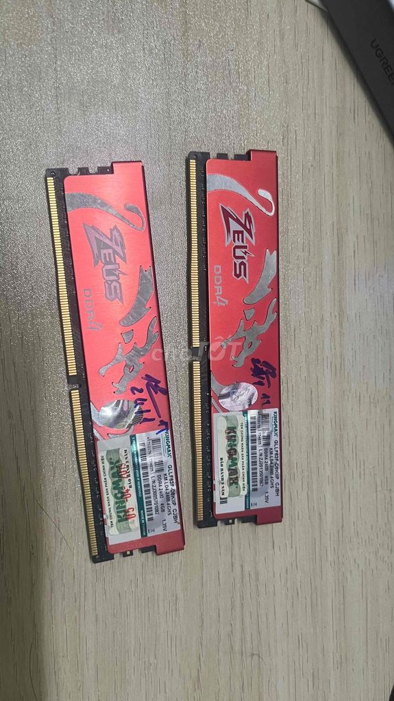 RAM Kingmax DDR4 4GB 2400MHz. Mua bán Linh kiện (RAM, Card...) tại Quận 10 Tp Hồ Chí Minh được đăng bởi Anh Le Duc hình 1