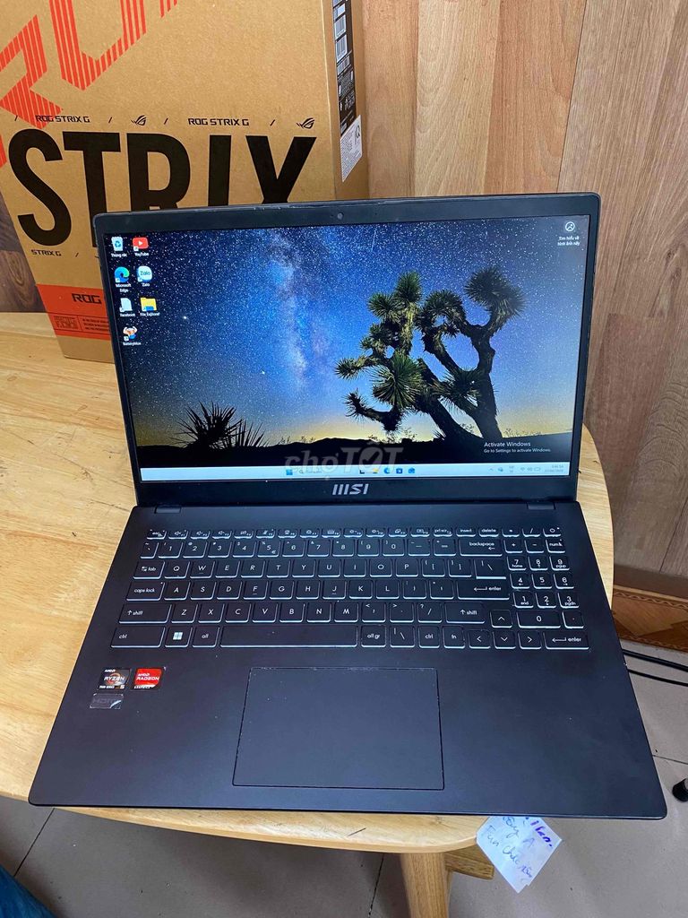 MSI Modern 15 B7M R5 7530U 16GB. Mua bán Laptop tại Quận Đống Đa Hà Nội được đăng bởi Phạm Duy Đức hình 1