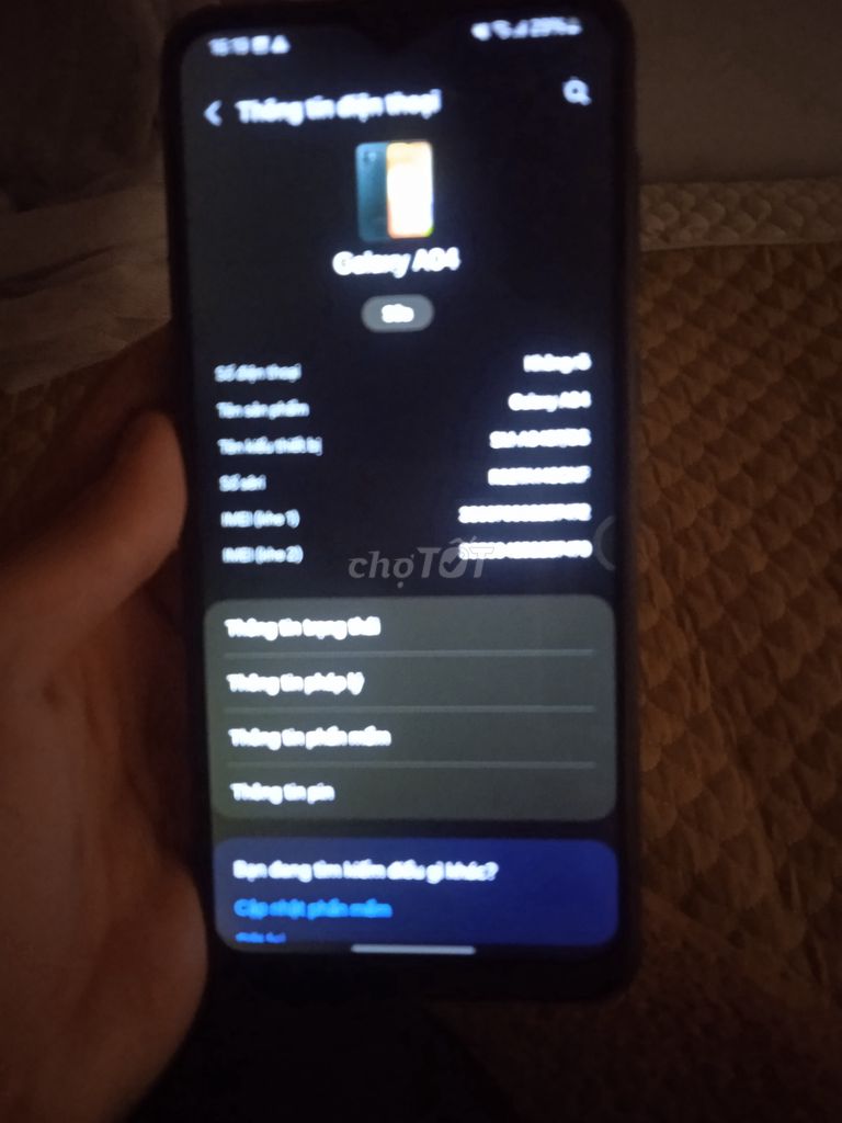 Samsung Galaxy A04 Đen. Mua bán Điện thoại tại Quận Hồng Bàng Hải Phòng được đăng bởi Minh Nguyễn hình 1