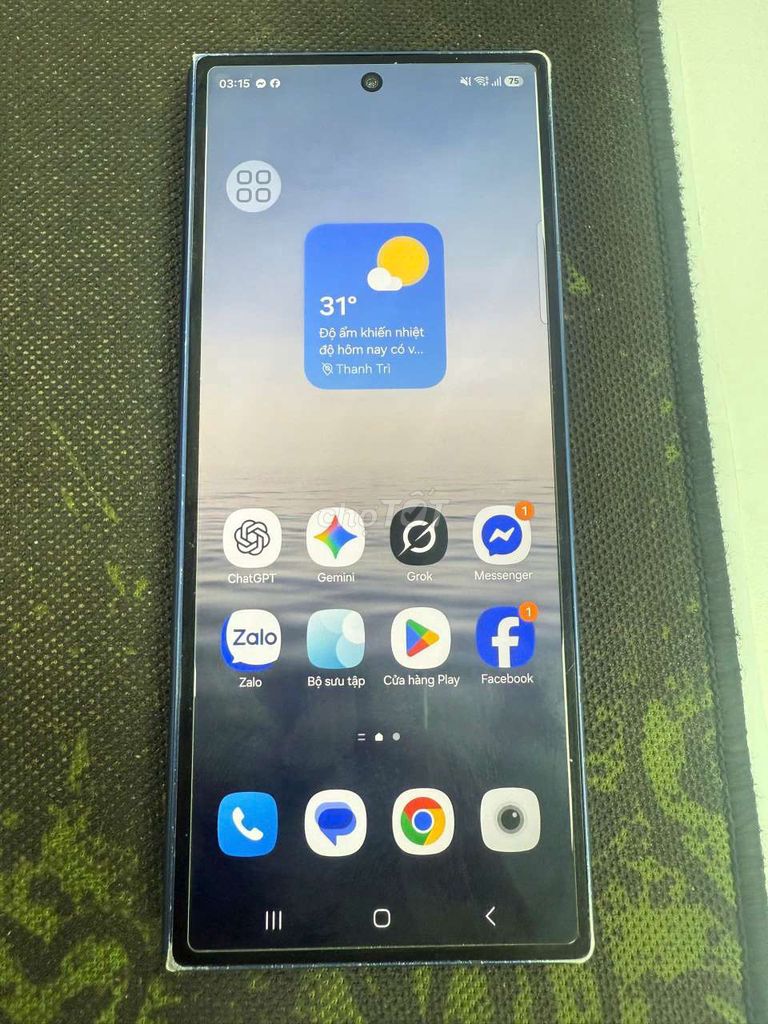 Samsung Fold 6 Xanh Hỏng màn trong, ngoài. Mua bán Điện thoại tại Quận Hoàng Mai Hà Nội được đăng bởi Hoàng Hiệp Bùi hình 1