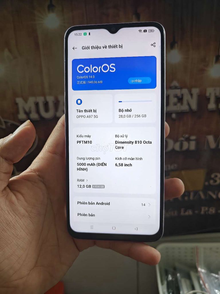 oppo a97 5g.12/256.zin 100% đep cận 99 fun gl