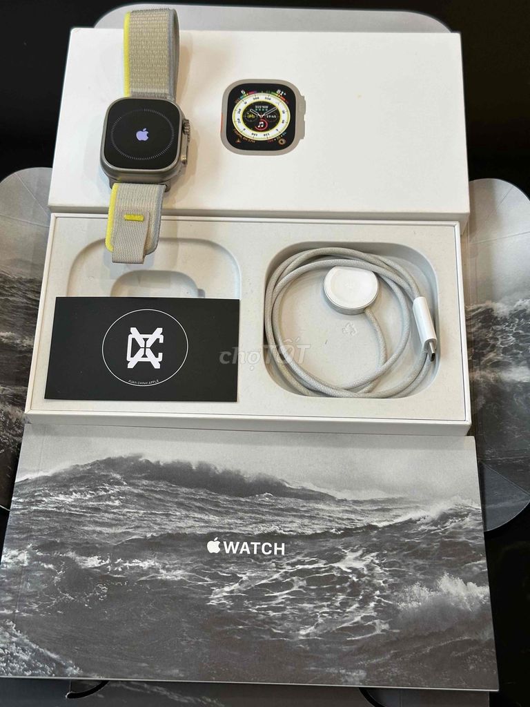 Apple watch ultra esim pin 100 pk zin theo máy