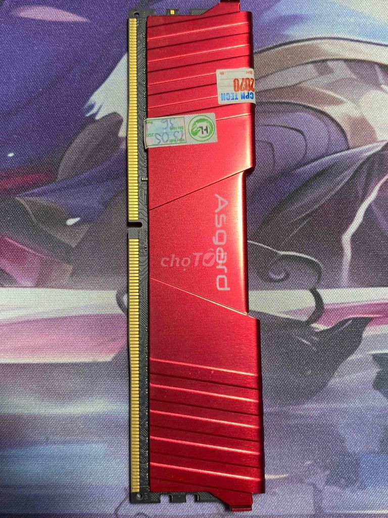 RAM Asgard Loki Red 16GB DDR4 2666Mhz. Mua bán Linh kiện (RAM, Card...) tại Thị xã Bến Cát Bình Dương được đăng bởi Nguyễn Trung hình 1