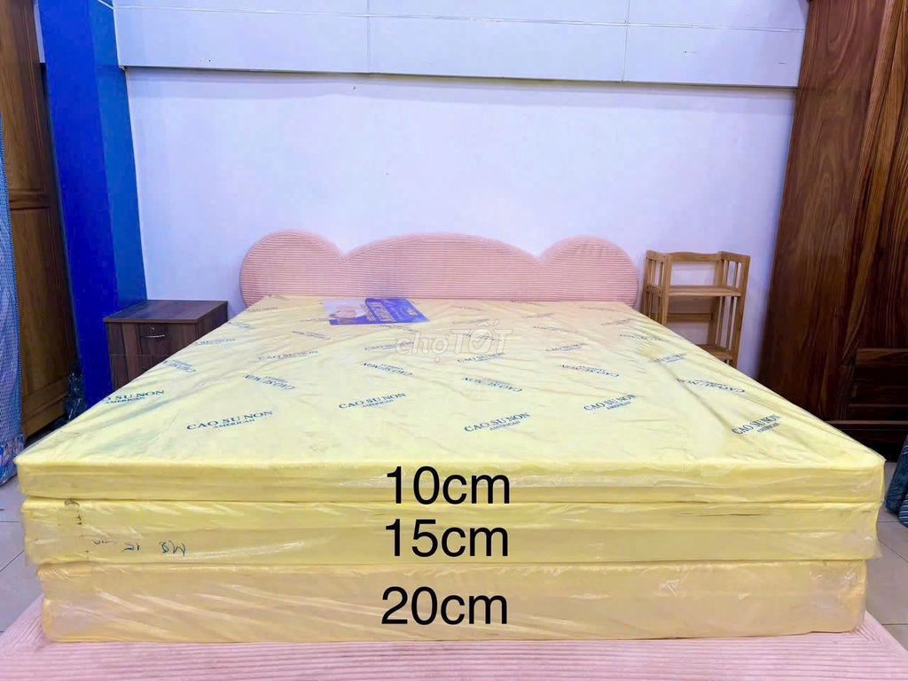 NỆM CAO SU NON - CHUYÊN BÁN TRẢ GÓP GIÁ RẺ. Mua bán Giường, chăn ga gối nệm tại Huyện Bến Lức Long An được đăng bởi BÁN TRẢ GÓP ĐIỆN LẠNH hình 1