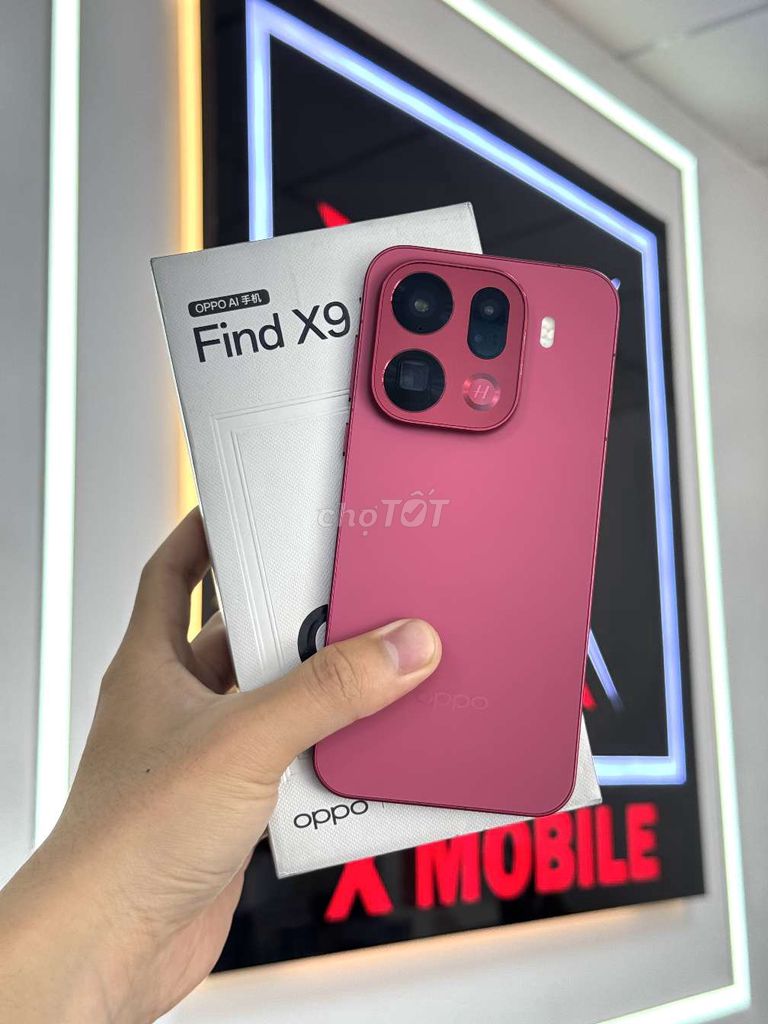 FIND X9 PRO 16/512G SẴN TV🇻🇳 FULLBOX ZIN CHUẨN CHẤT. Mua bán Điện thoại tại Huyện Trảng Bom Đồng Nai được đăng bởi X Mobile Trảng Bom hình 1