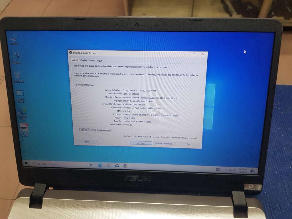 lap top asus vivobook x507 n4000/4/128g. Mua bán Laptop tại Quận Tân Phú Tp Hồ Chí Minh được đăng bởi Lơi hình 1