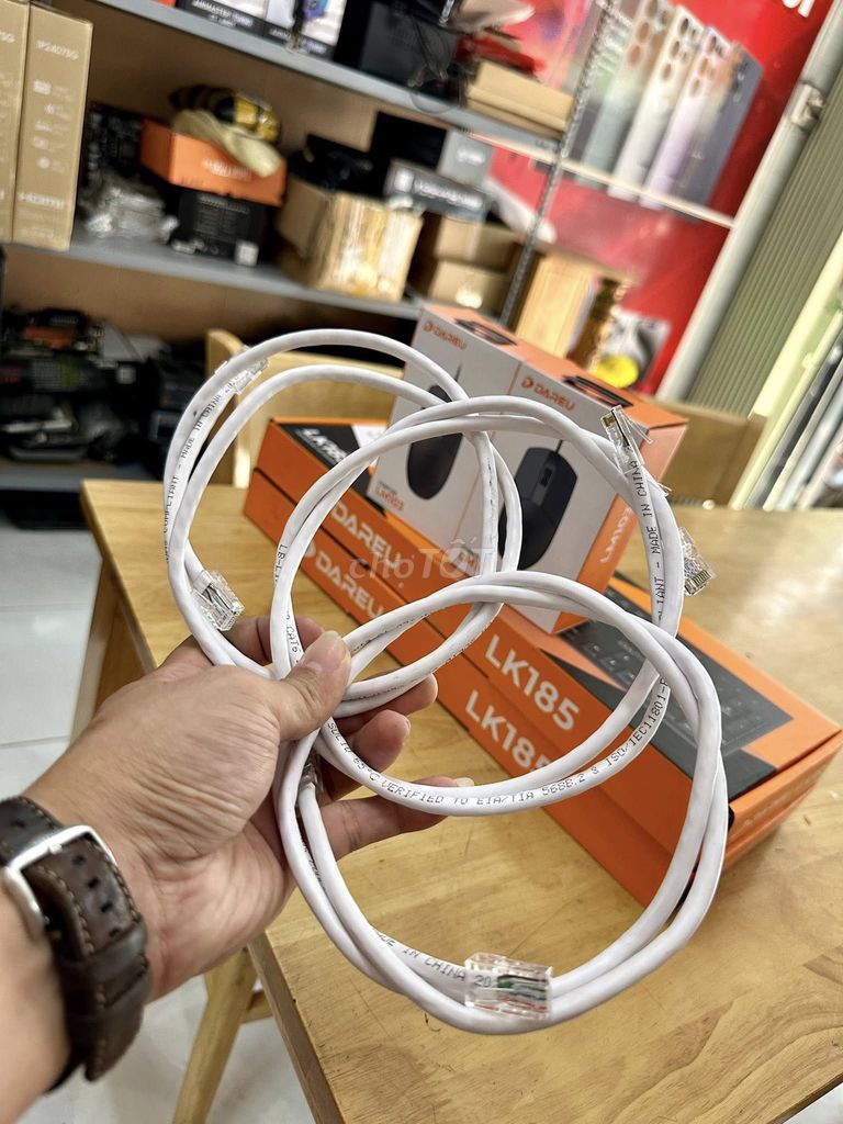 Dây mạng LB-LINK CAT6 Trắng. Mua bán Phụ kiện (Màn hình, Chuột...) tại Quận Thanh Khê Đà Nẵng được đăng bởi  LAPTOP pc  hình 1
