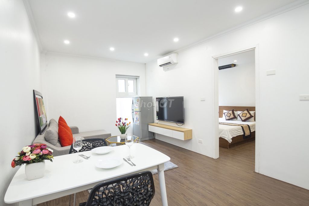 Cho thuê căn hộ dịch vụ tại Kim Mã đầy đủ nội thất, dịch vụ tiện nghi