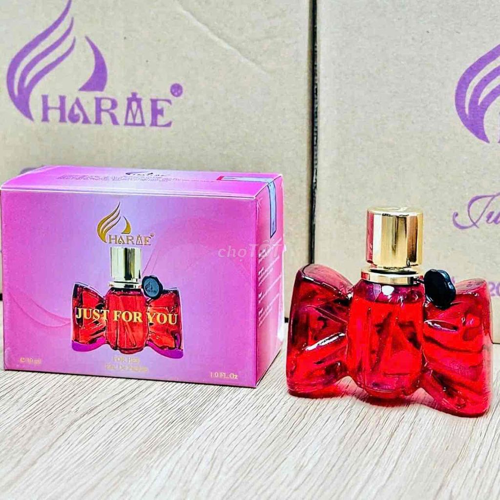 [FREE SHIP] NƯỚC HOA NỮ CHARME JUST FOR YOU 30ML. Mua bán Nước hoa tại Thành phố Thủ Đức Tp Hồ Chí Minh được đăng bởi SỈ LẺ NƯỚC HOA CHÍNH HÃNG hình 1