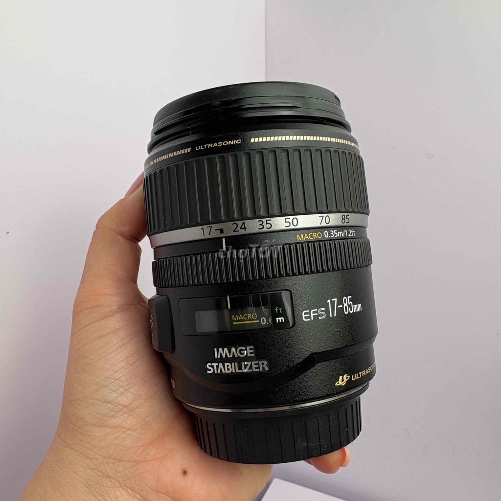Ống kính Canon EF-S 17-85mm IS. Mua bán Máy ảnh, Máy quay tại Thành phố Thủ Đức Tp Hồ Chí Minh được đăng bởi Liễu Lê  hình 1