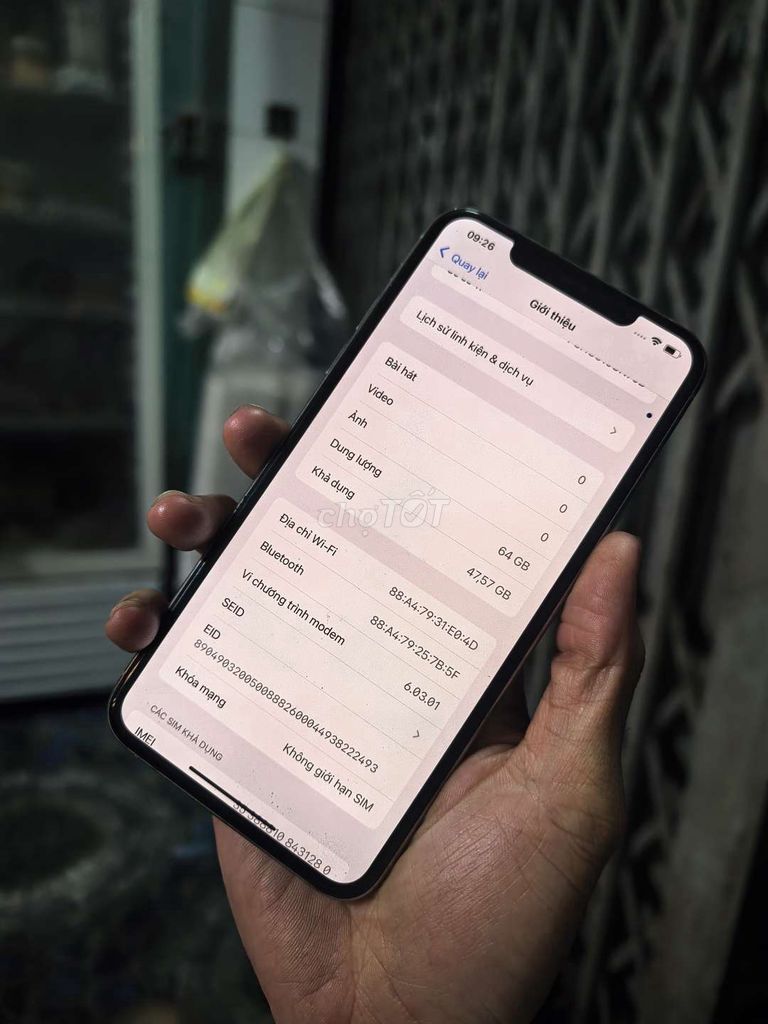 Apple iPhone 11 Pro Max 64GB Màn zin mụn 1 chấm. Mua bán Điện thoại tại Thành phố Mỹ Tho Tiền Giang được đăng bởi Quan Nguyễn  hình 1