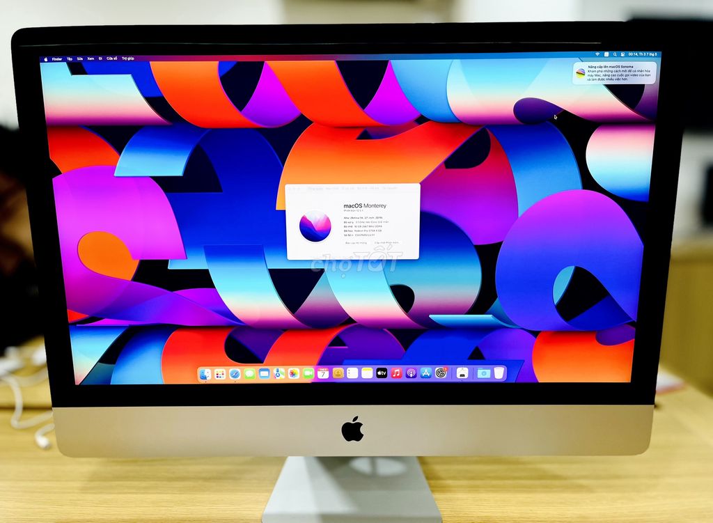 iMac 27inch 2019 5K - Cấu hình chuẩn, Card rời 4Gb