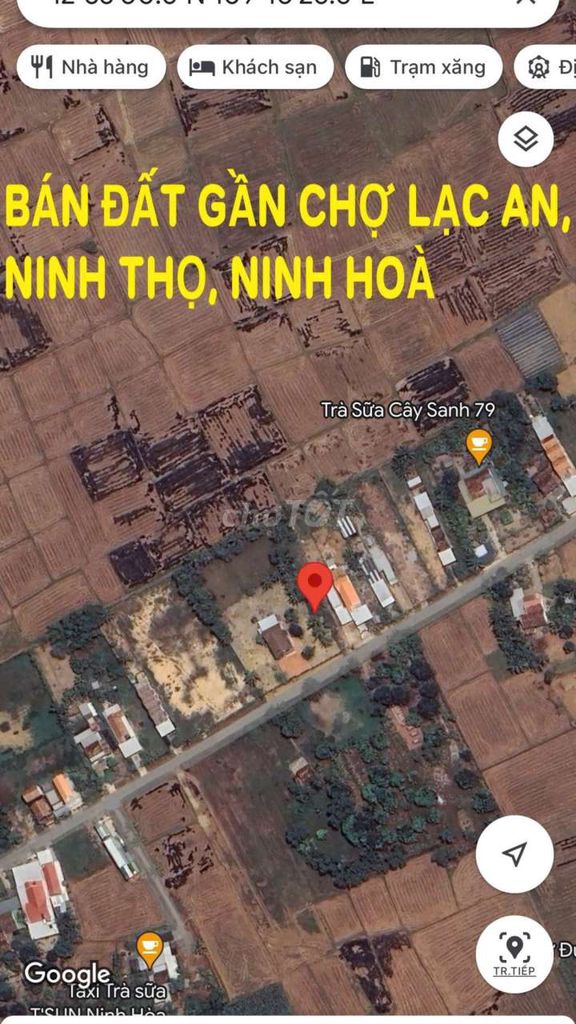 Bán đất trục thông Ninh Thọ, Ninh Hoà