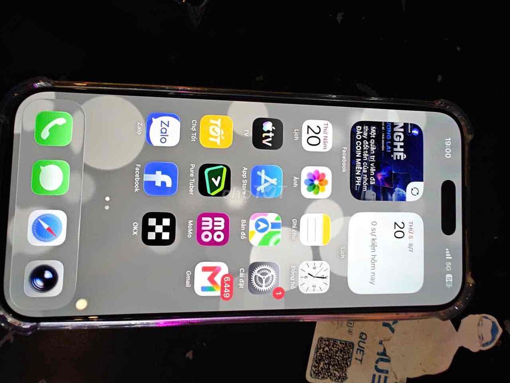 iPhone 16 Pro Max 256GB quốc tế gl. Mua bán Điện thoại tại Quận Gò Vấp Tp Hồ Chí Minh được đăng bởi kiettruong hình 1