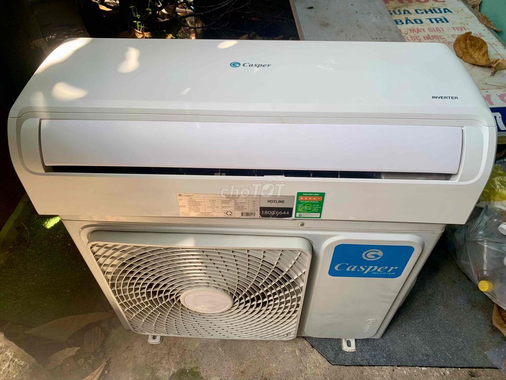 Máy lạnh Casper 1hp inverter gas 32 cũ. Mua bán Máy lạnh, điều hoà tại Quận 7 Tp Hồ Chí Minh được đăng bởi Điện Lạnh Hồng Phúc hình 1