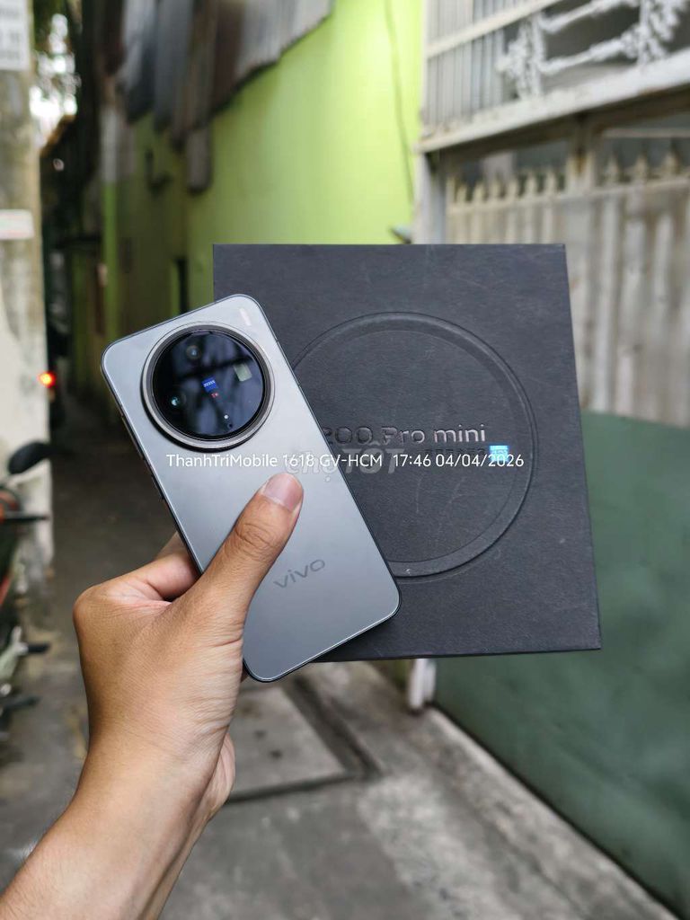 Vivo X200 Pro Mini Đen 16/512 fullbox nội địa. Mua bán Điện thoại tại Quận Gò Vấp Tp Hồ Chí Minh được đăng bởi Thanh Tri hình 1