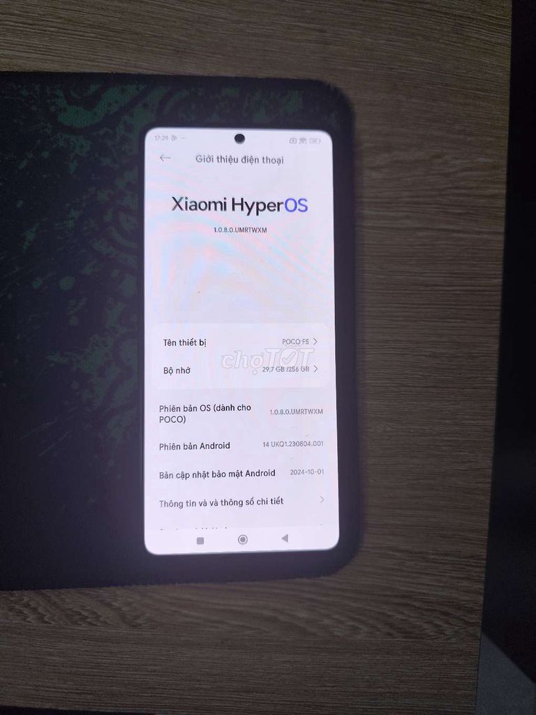 Redmi note 12 turbo màn AMOLED 120 HZ ram 12+4/256. Mua bán Điện thoại tại Quận Hoàng Mai Hà Nội được đăng bởi Nguyễn Nam hình 1