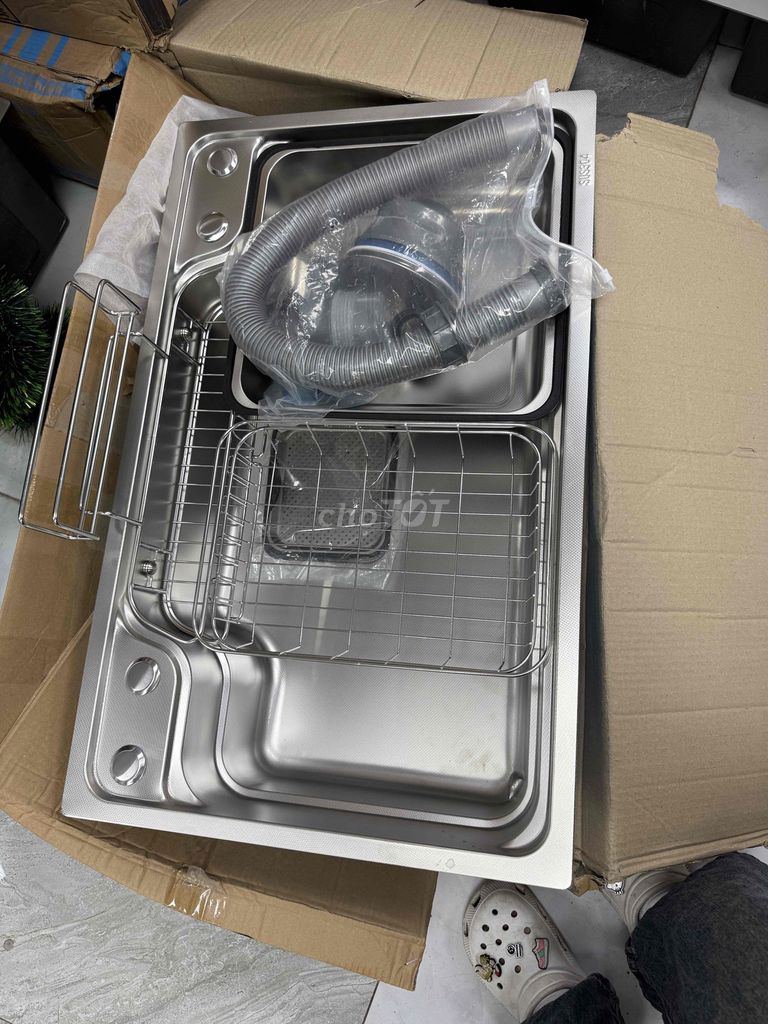 Chậu rửa bát chuẩn inox 304. Mua bán Dụng cụ nhà bếp tại Quận Thanh Xuân Hà Nội được đăng bởi Nguyễn Ngọc Diệp hình 1